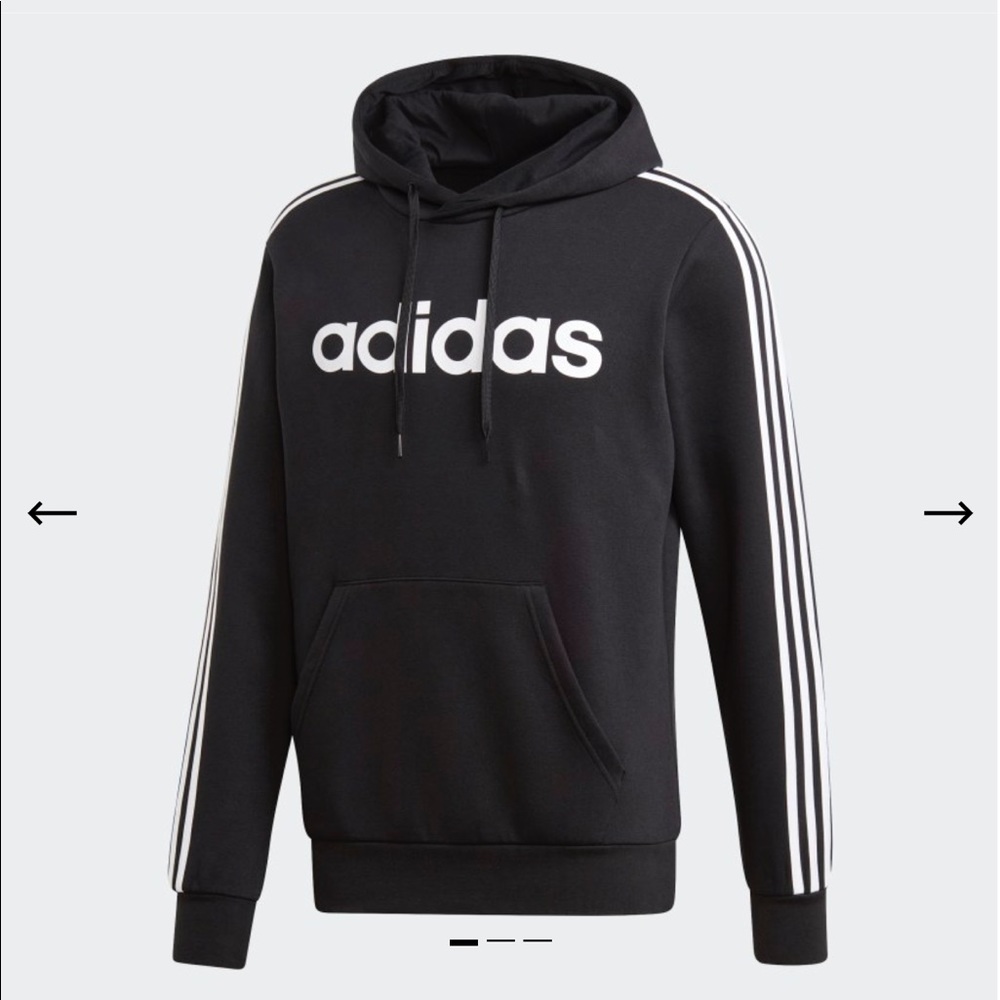 ESSENTIALS 3-STRIPES PULLOVER HOODIE